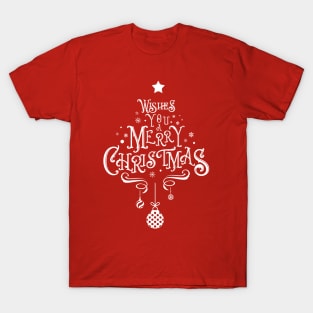 Merry Christmas Wishes T-Shirt